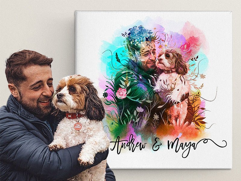 I love my dog and i treat it as my own child - FlowerPup