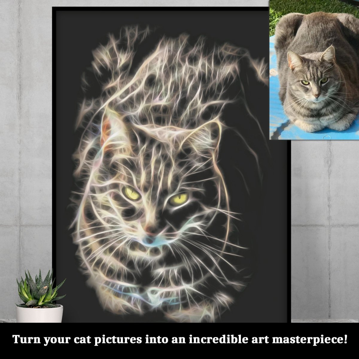 Ethereal pet portrait - FlowerPup