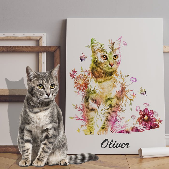 Flowerpup Custom Pet Portrait - FlowerPup