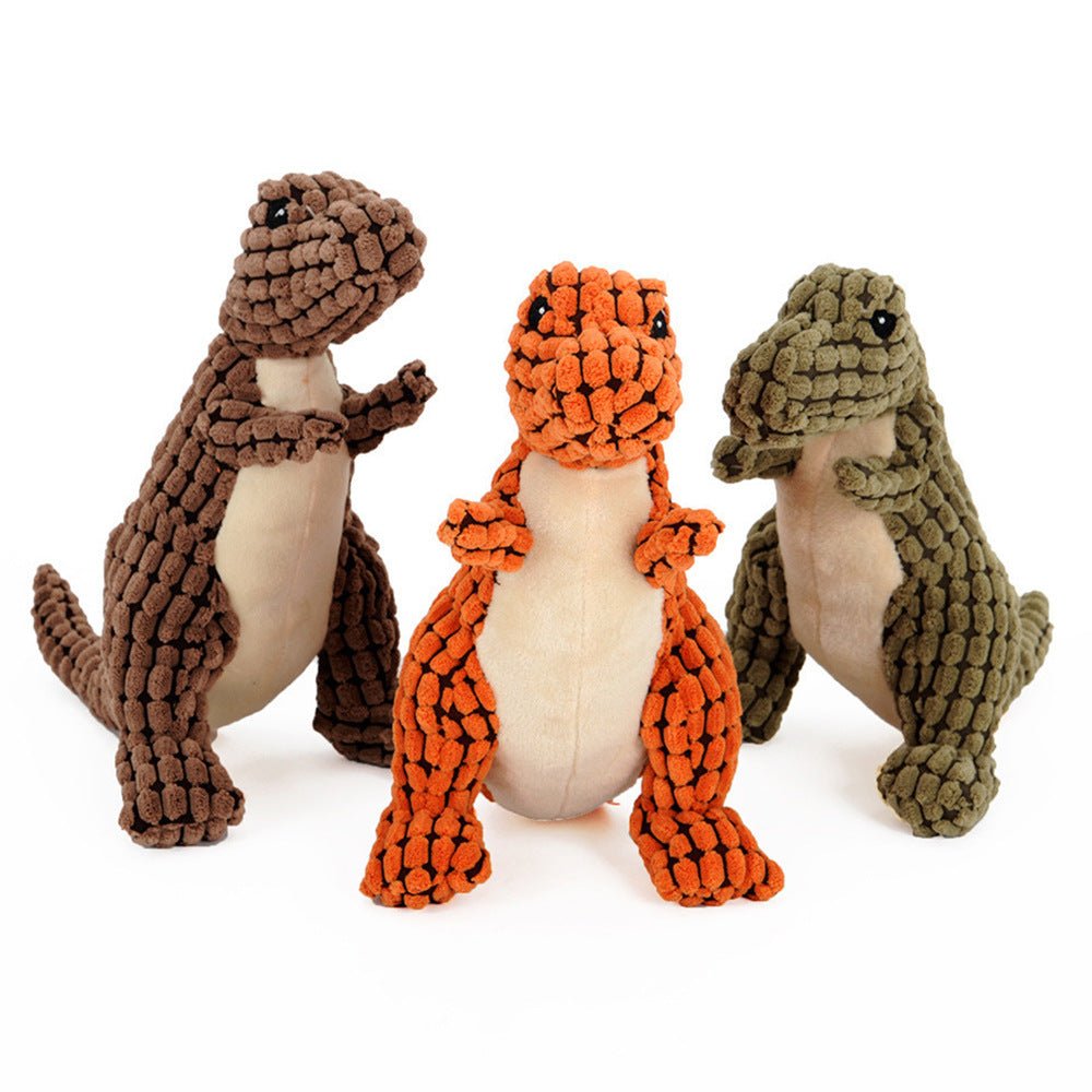 INDESTRUCTIBLE DINOSAUR DOG TOY - FlowerPup