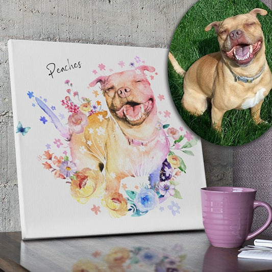 Pet Art Portraits: How to Capturing Your pet's Personality and Spirit - FlowerPup