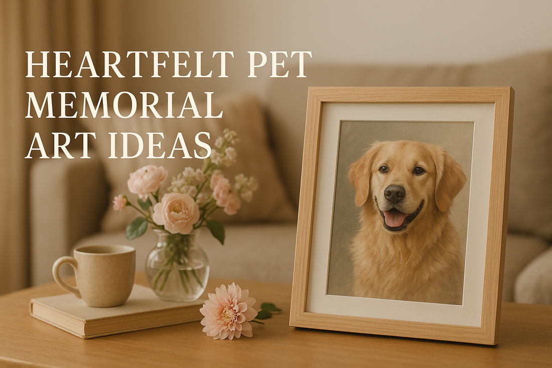 Heartfelt Pet Memorial Art Ideas