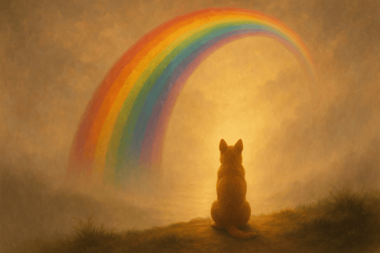 Finding Comfort in Dog Digital Art - FlowerPup