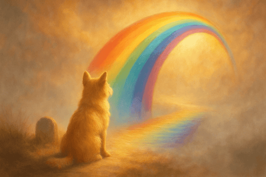 Finding Comfort in Dog Digital Art - FlowerPup