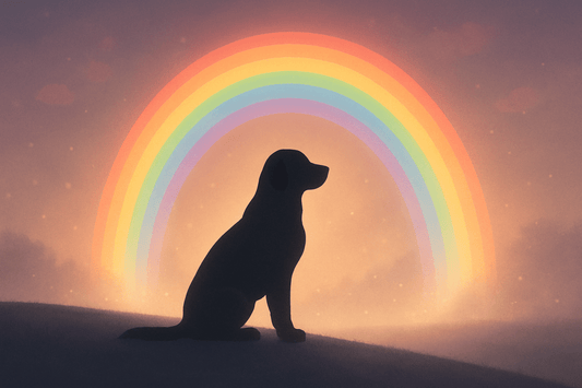 Finding Comfort with a Puppy Painting - FlowerPup
