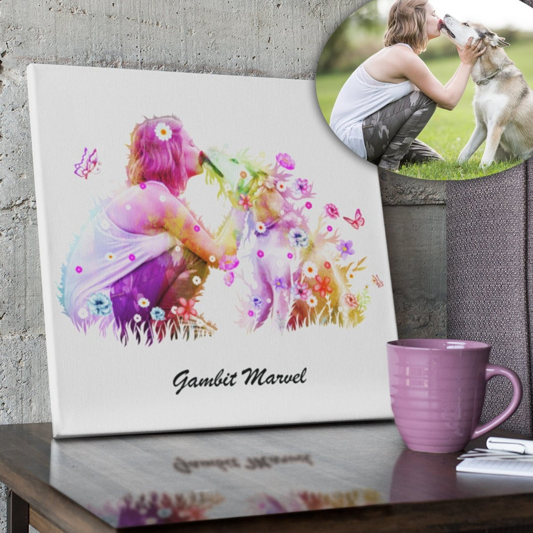 A Unique Pet Memorial Gift for Children - FlowerPup