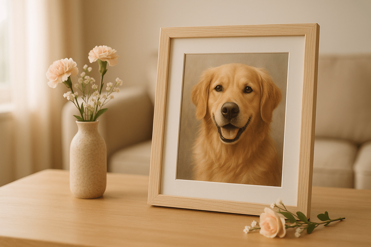 Curated visual reference: Fresh Look at Healing After Losing A Pet Finding Comfort In Custom Portraits