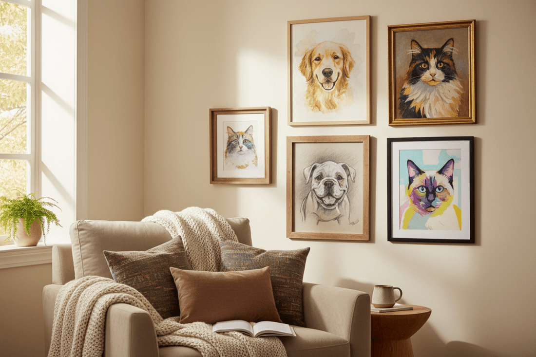Healing Through Remembrance: The Comfort of Custom Pet Portraits - FlowerPup