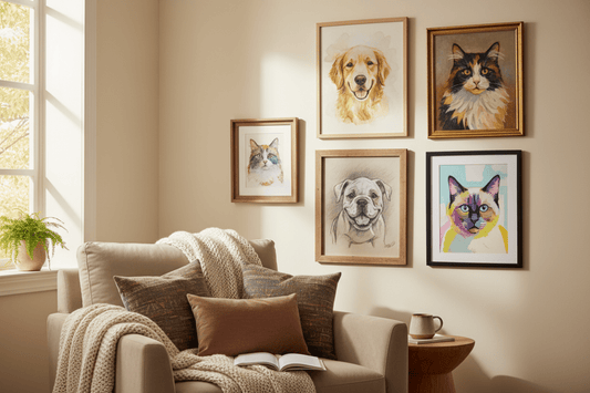 Healing Through Remembrance: The Comfort of Custom Pet Portraits - FlowerPup