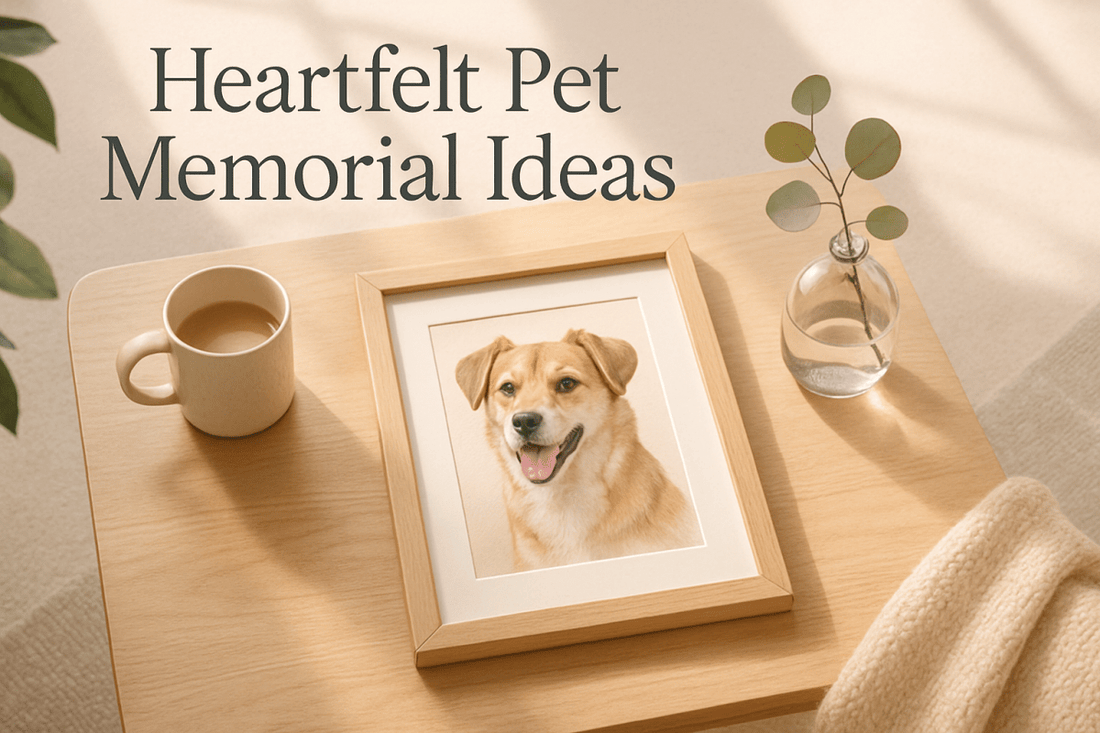 Heartfelt Pet Memorial Ideas - FlowerPup
