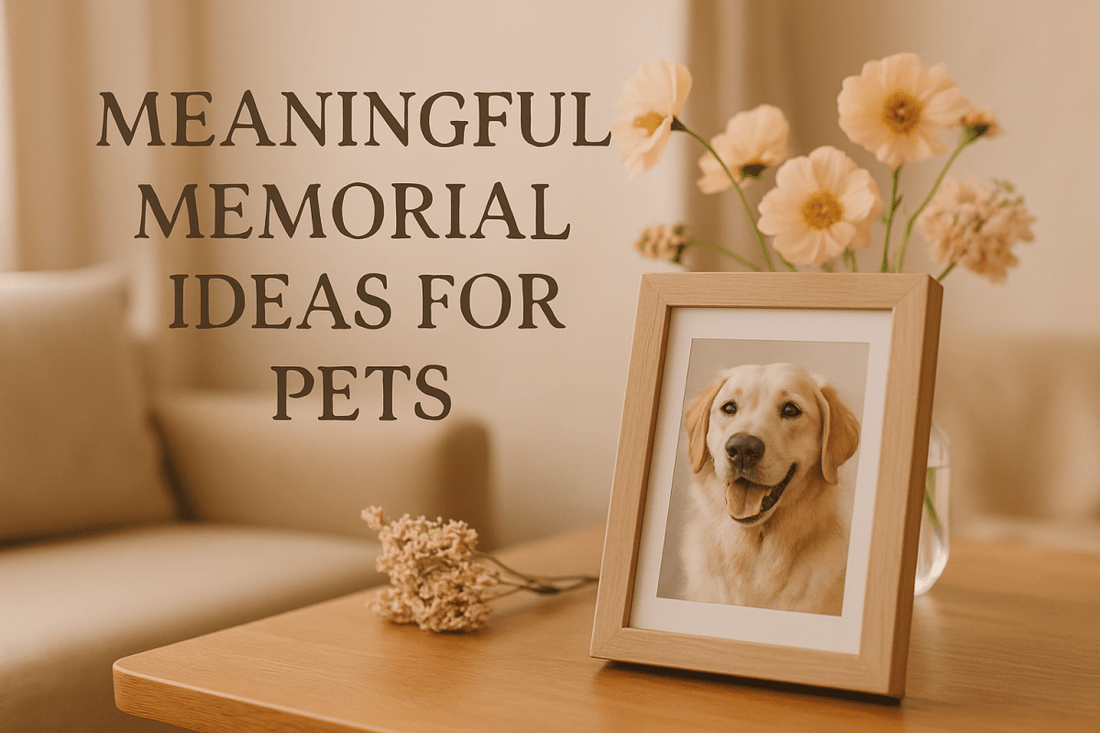 Meaningful Memorial Ideas for Pets - FlowerPup