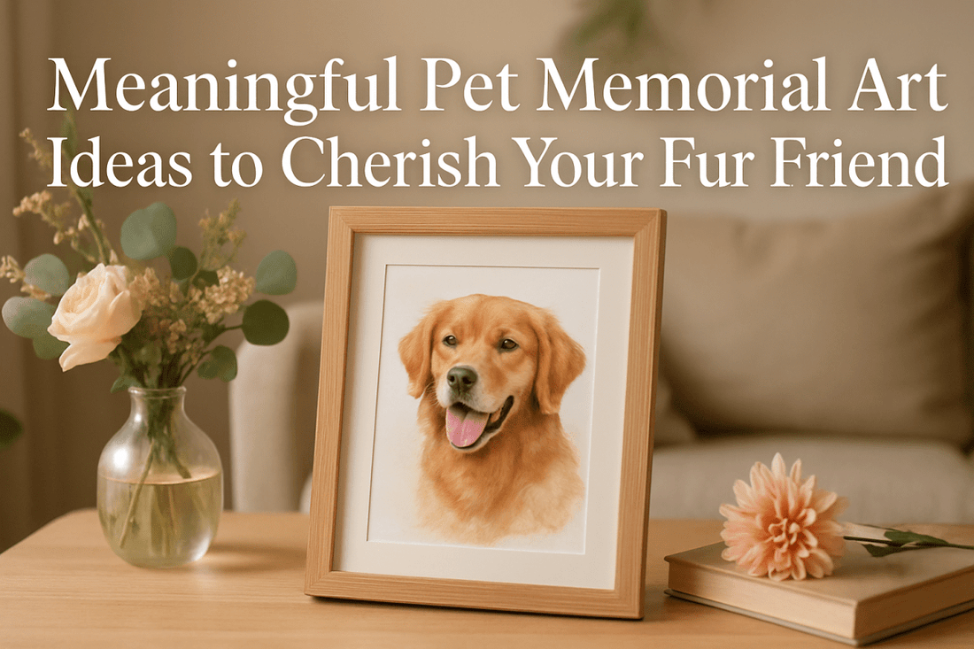 Meaningful Pet Memorial Art Ideas to Cherish Your Fur Friend - FlowerPup
