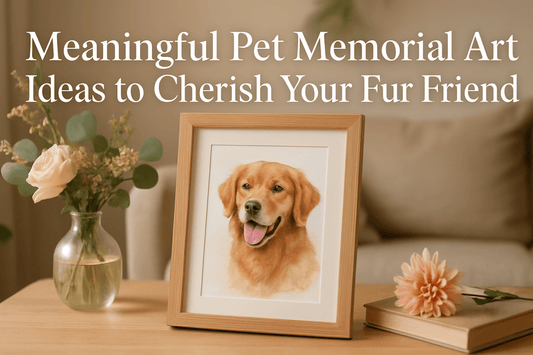 Meaningful Pet Memorial Art Ideas to Cherish Your Fur Friend - FlowerPup