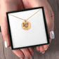 Dog Portrait Necklace - FlowerPup