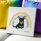 Rainbow Custom Pet Portrait - FlowerPup