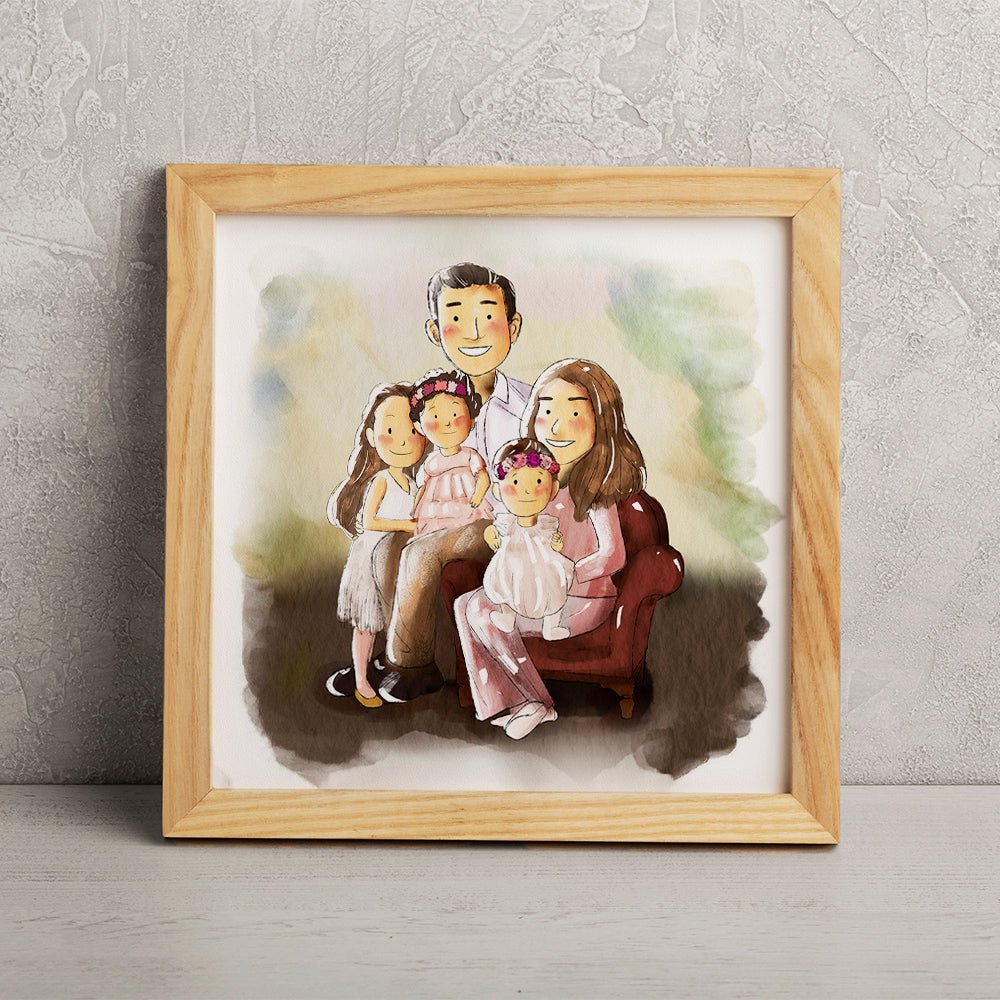 Family Portrait - FlowerPup