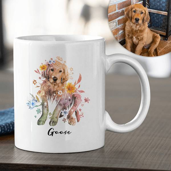 Flowerpup Custom Pet Mug - FlowerPup