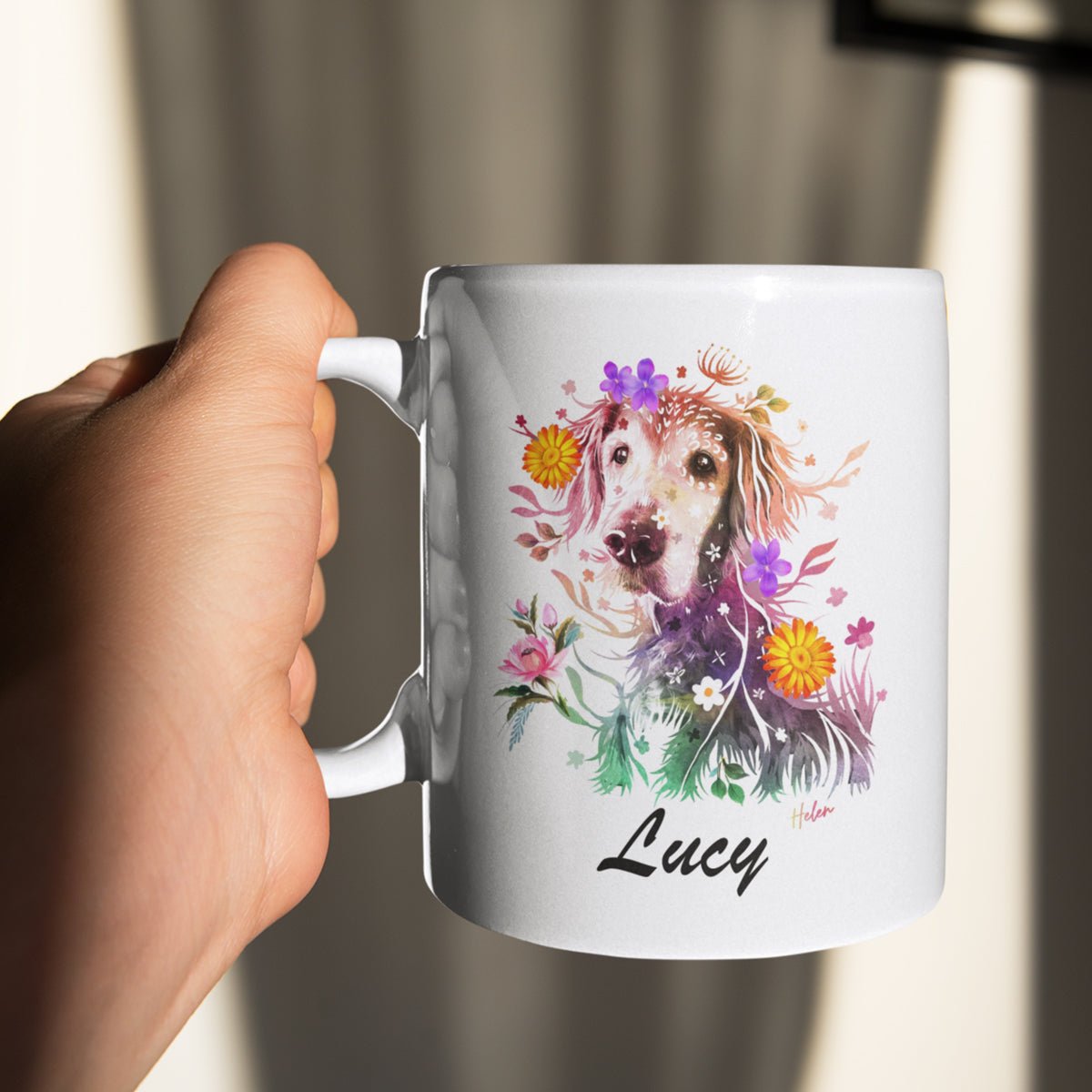 Flowerpup Portrait Mug - FlowerPup