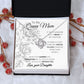 Rose Queen Mom - Love Knot Necklace - FlowerPup